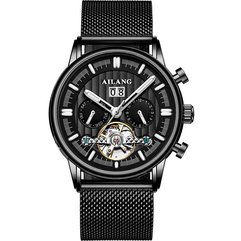 Tourbillon Multi-function Automatic Mechanical Men's Watch