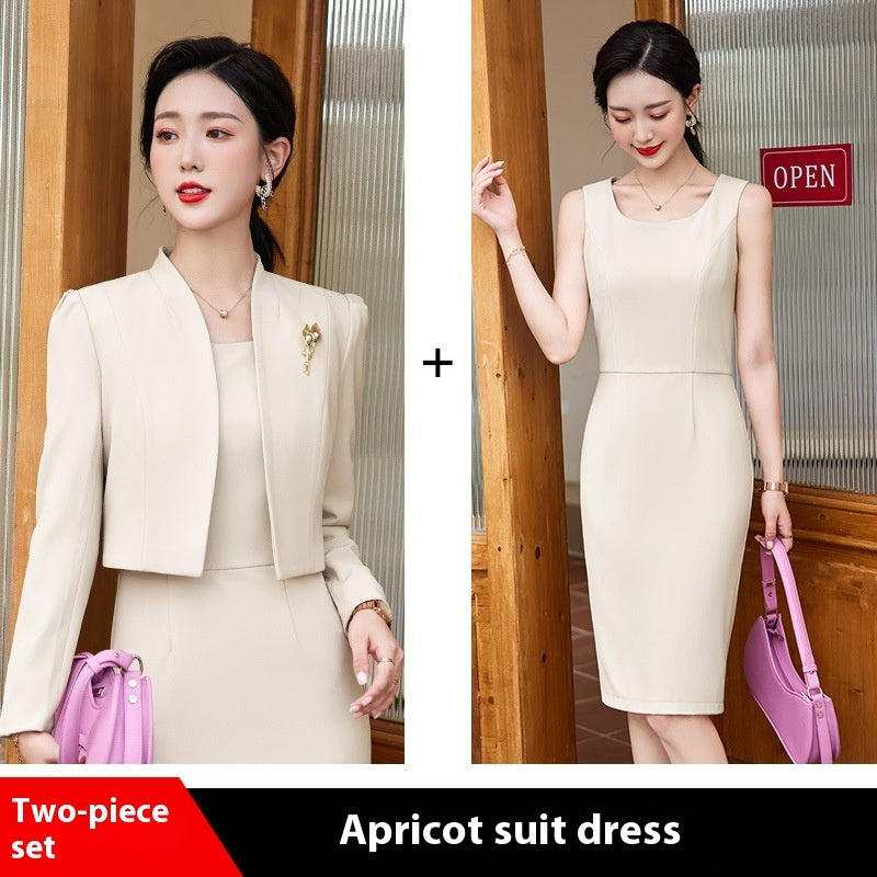 Business Suit And Dress Female Plus Size Two-piece Suit