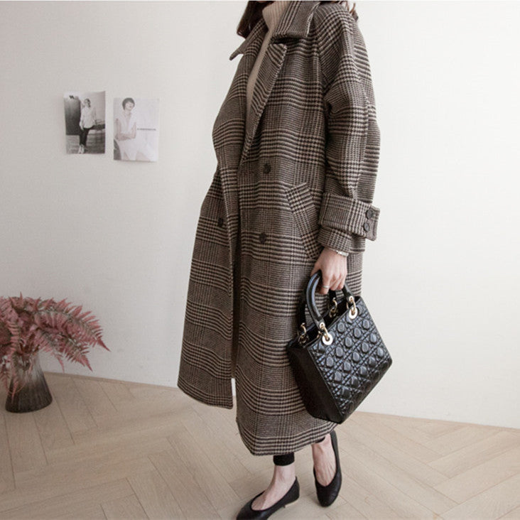 Women's Thick Woolen Coat Coat Autumn And Winter