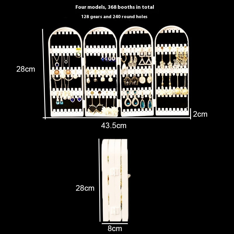 Earring Storage Box Household Large Capacity