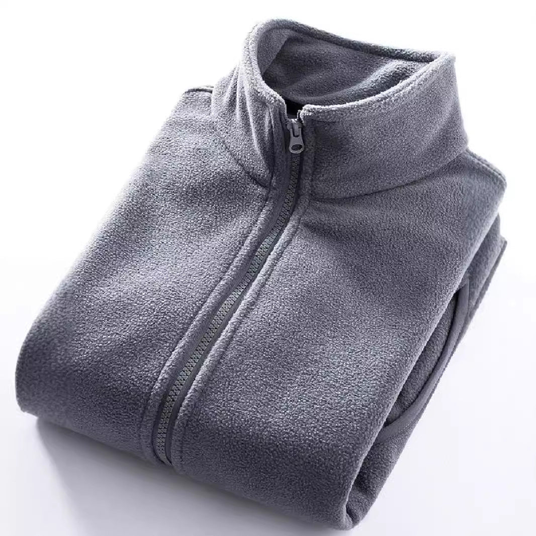 Men's Double-sided Thickened Sweater Polar Fleece Jacket